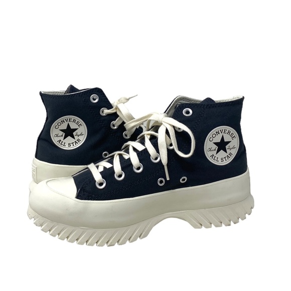 Converse Chuck Lugged 2.0 High Platform Shoes Canvas Smoke Gray Women's A01368C - Picture 5 of 9
